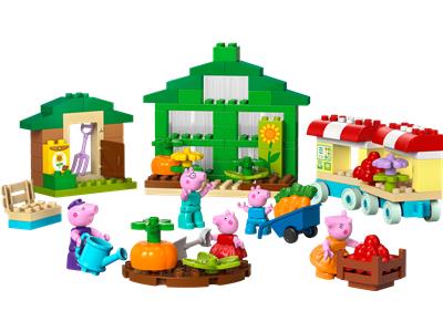 Image of the LEGO Grandpa Pig's Garden and Greenhouse