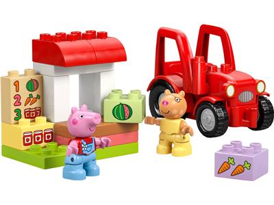 Image of the LEGO Tractor and Market