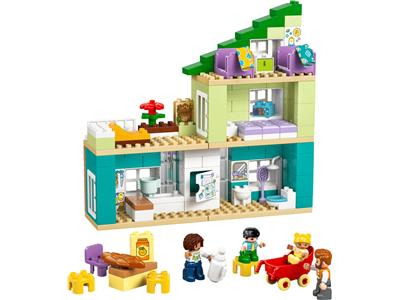 Image of the LEGO Modern Family House with Figures
