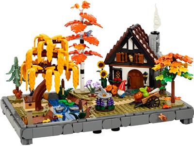 Image of the LEGO Autumn Cottage Garden