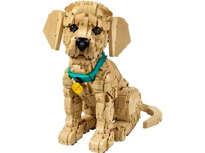 Image of the LEGO Golden Retriever Puppy