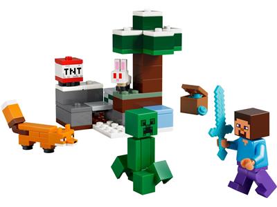 Image of the LEGO Steve's Taiga Adventure