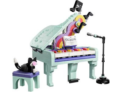 Image of the LEGO Music Decor Piano