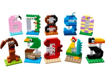 Image of the LEGO Birthday Numbers