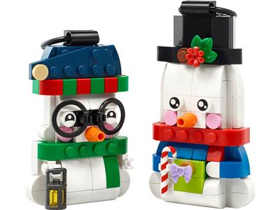 Image of the LEGO Snowman Ornaments