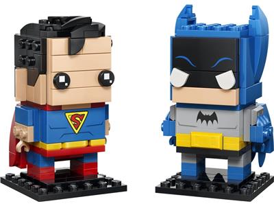 Image of the LEGO Golden Age Superman and Batman