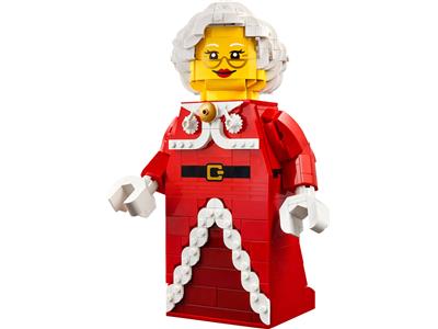 Image of the LEGO Up-Scaled Mrs. Claus Minifigure