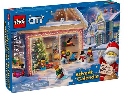 Image of the LEGO City Advent Calendar 2024