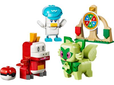 Image of the LEGO SMART Play: Sprigatito, Fuecoco and Quaxly Battle