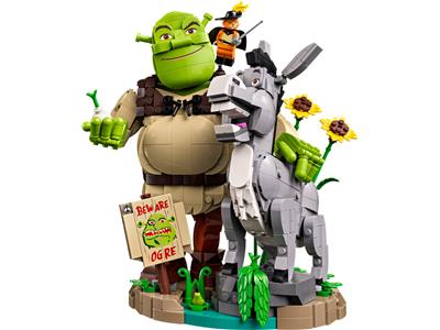 Image of the LEGO Shrek, Donkey & Puss in Boots