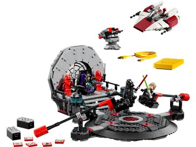 Image of the LEGO Throne Room Duel & A-wing