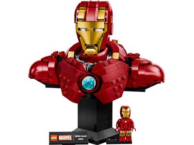 Image of the LEGO Iron Man MK4 Bust