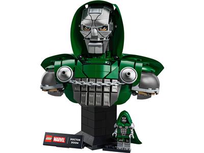 Image of the LEGO Doctor Doom Bust