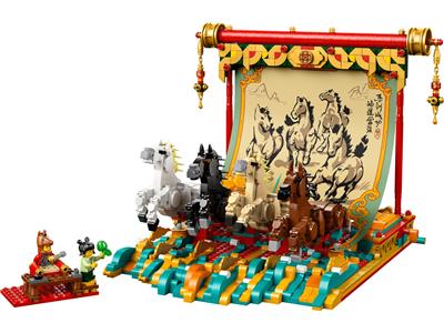 Image of the LEGO Galloping Horse Canvas